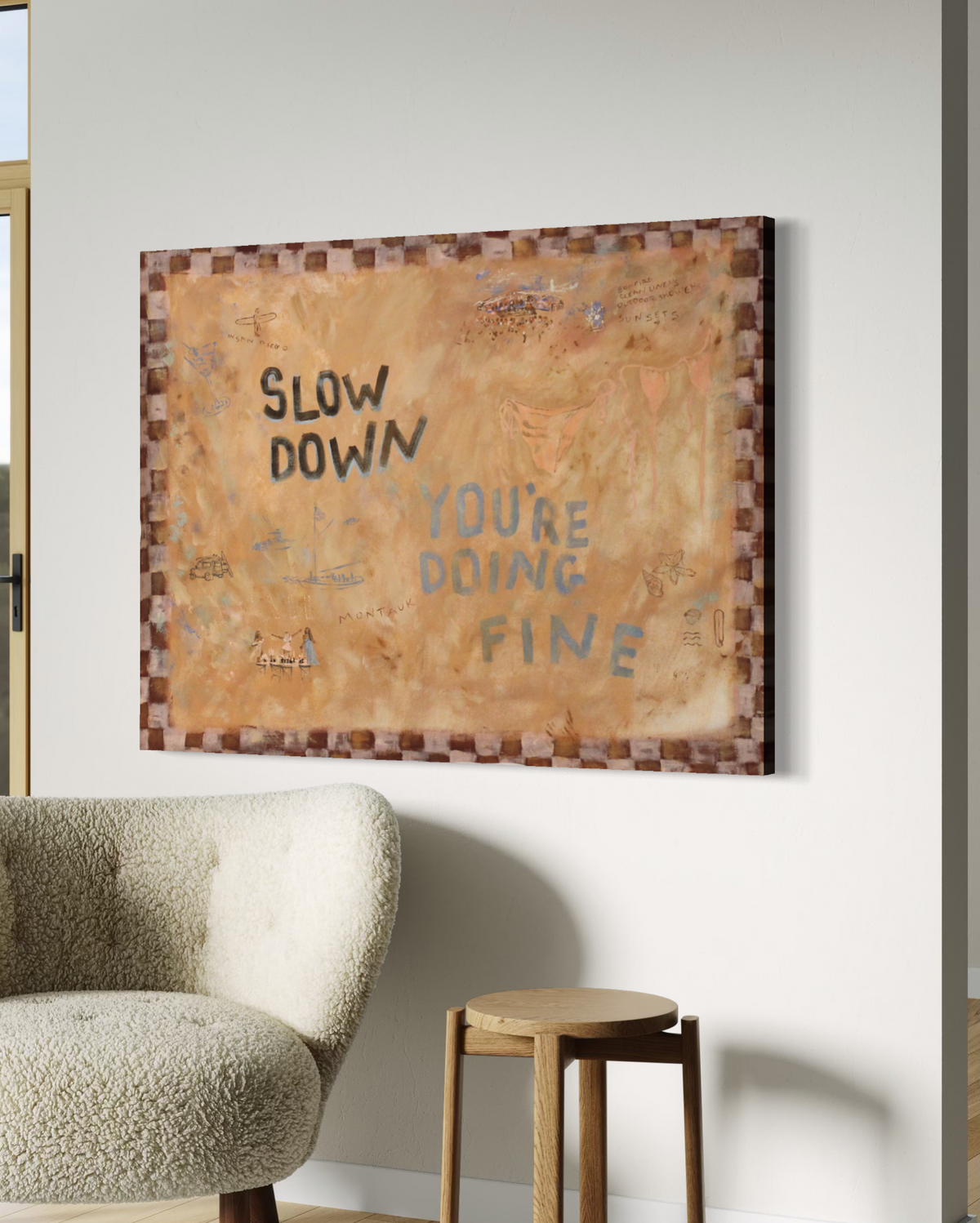 NEW YORK COASTAL PRINT Canvas