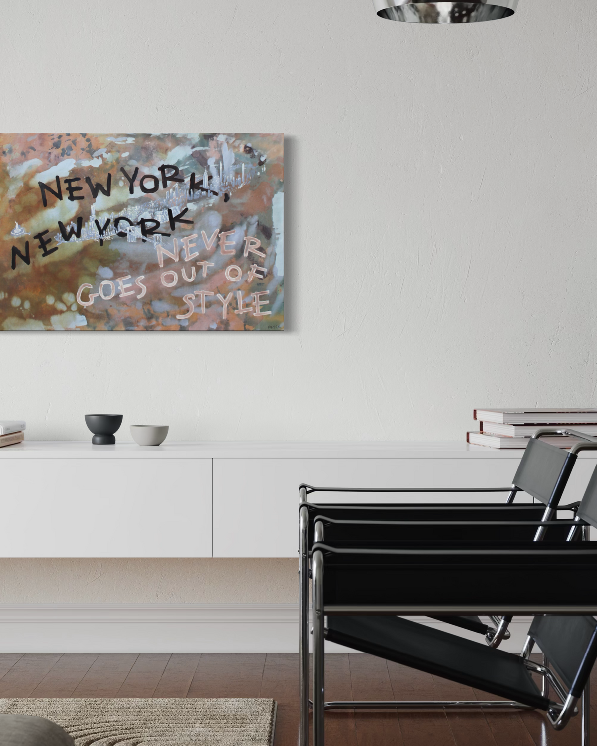 NEW YORK, NEW YORK Canvas