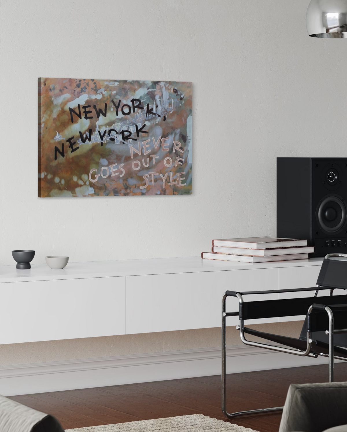 NEW YORK, NEW YORK Canvas