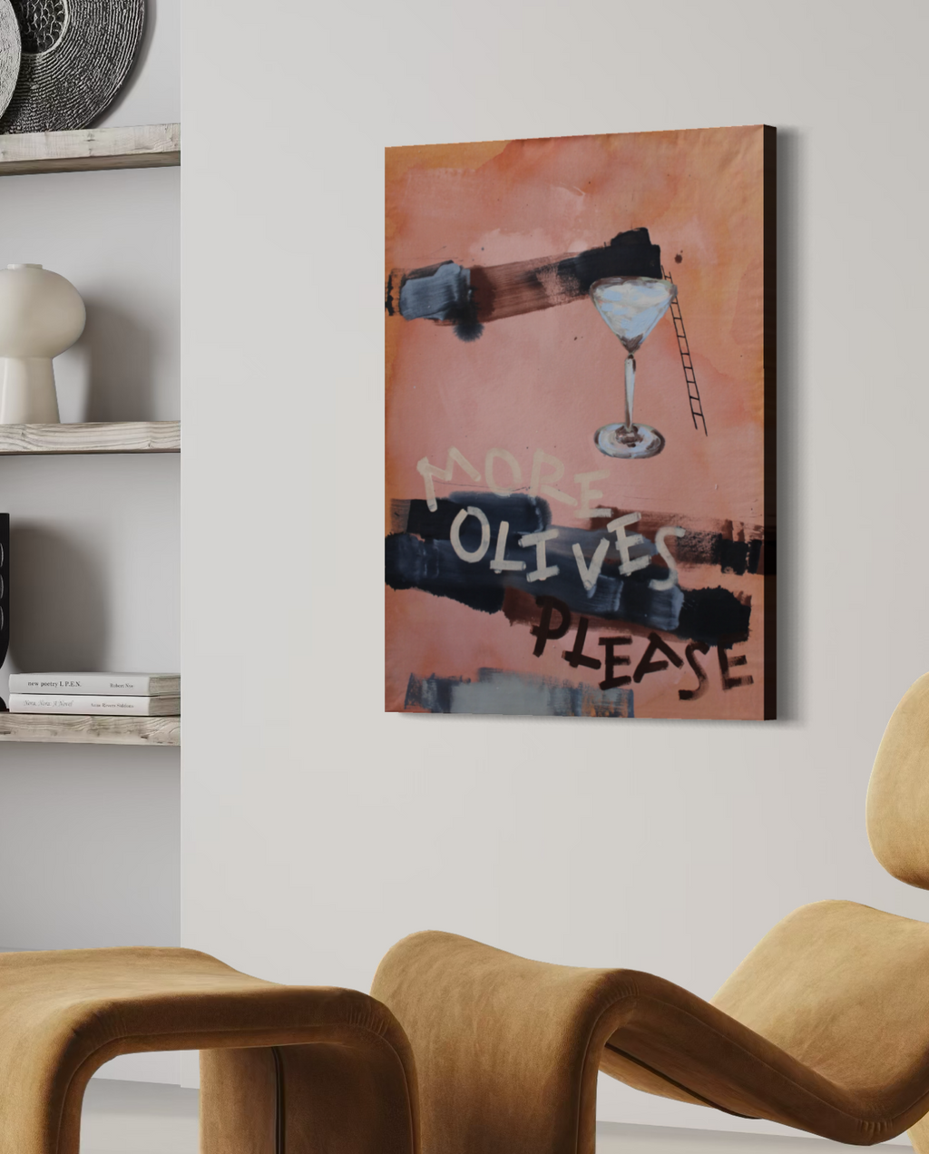 MORE OLIVES PLS THANK YOU Canvas