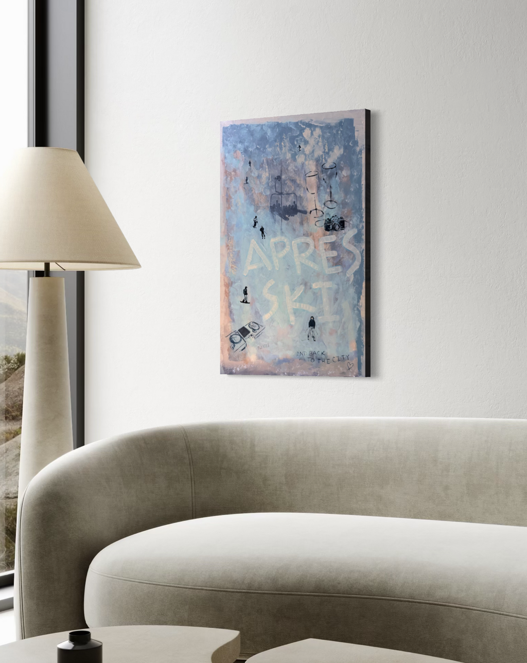OUT OF OFFICE SKI Canvas