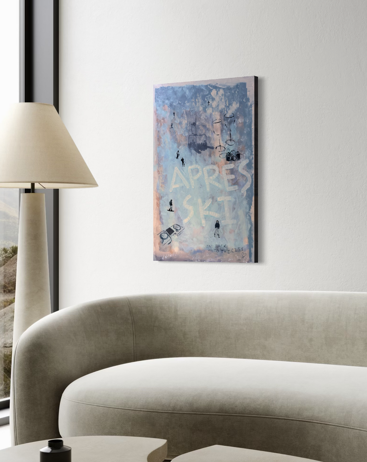 OUT OF OFFICE SKI Canvas