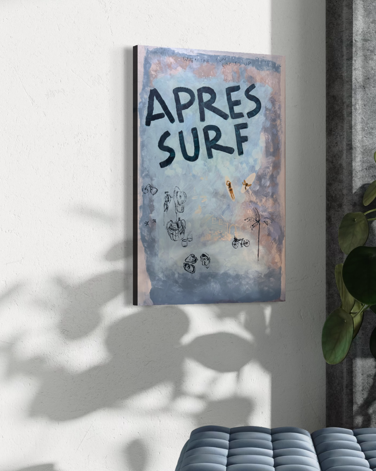OUT OF OFFICE SURF Canvas