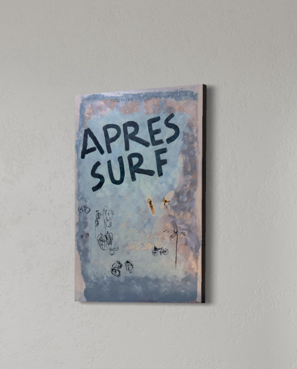 OUT OF OFFICE SURF Canvas