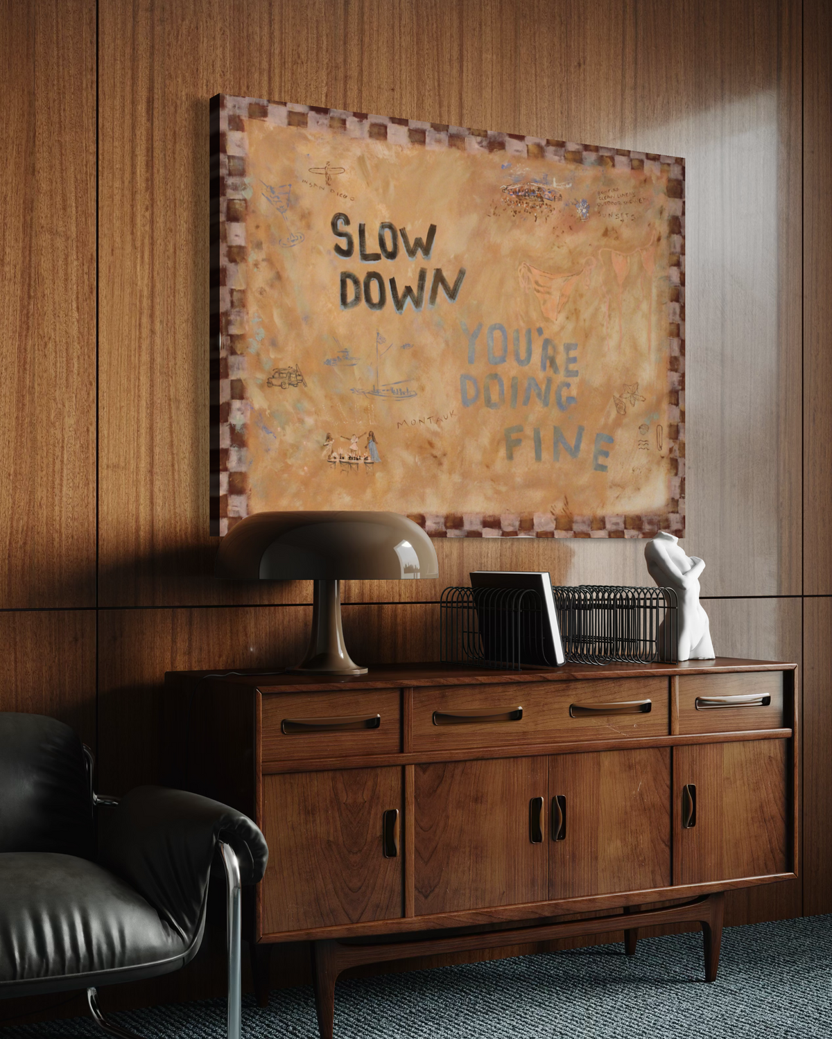 NEW YORK COASTAL PRINT Canvas