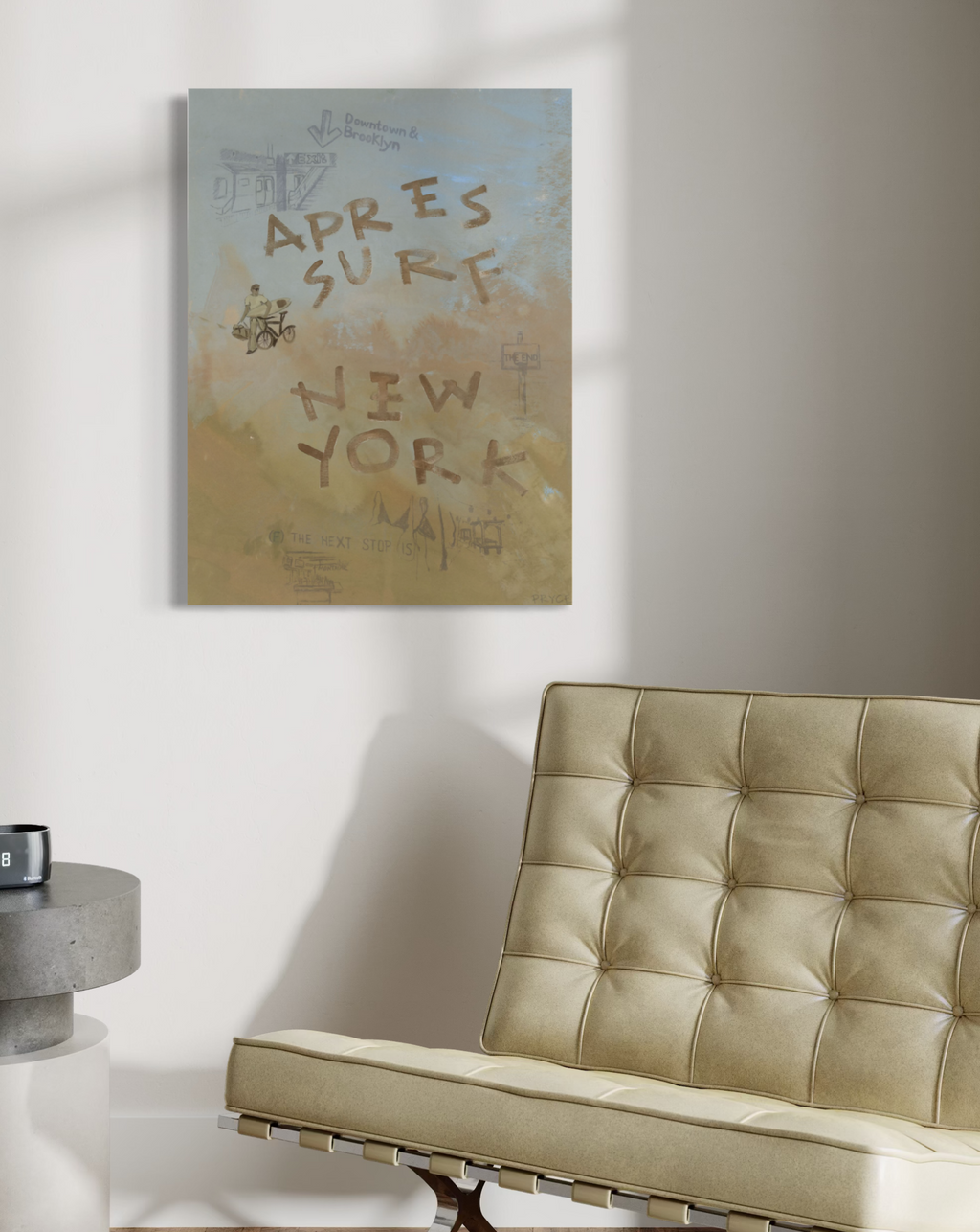 APRES SURF NEW YORK Canvas