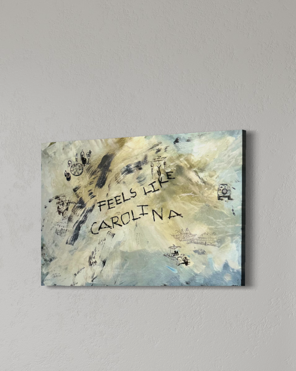FEELS LIKE CAROLINA Canvas