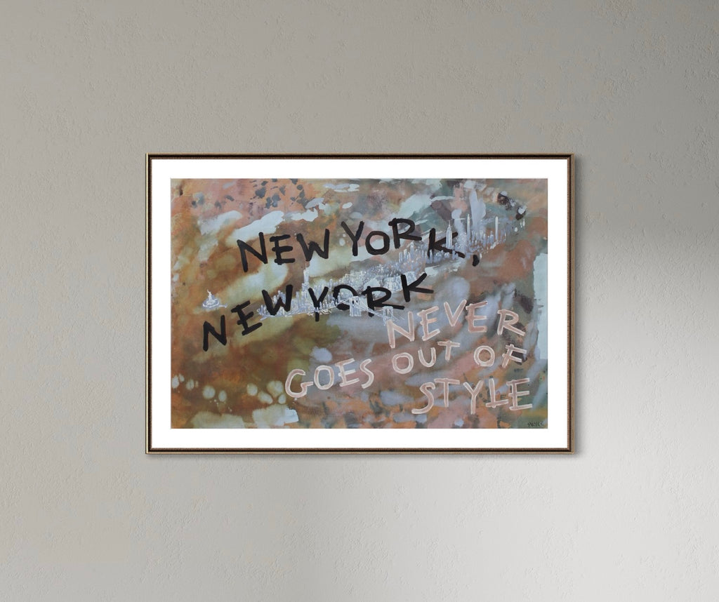 NEW YORK, NEW YORK PRINT