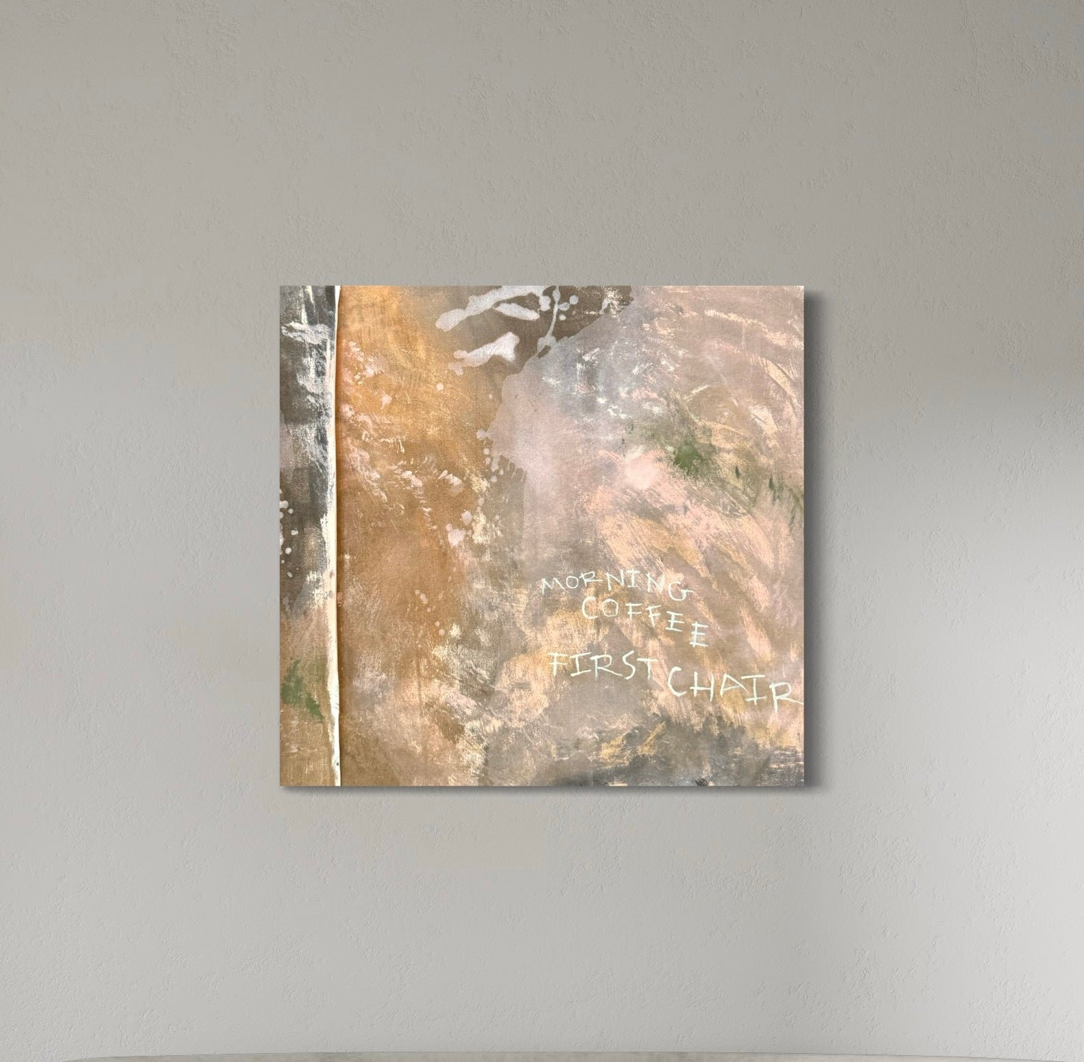 first chair at sunrise