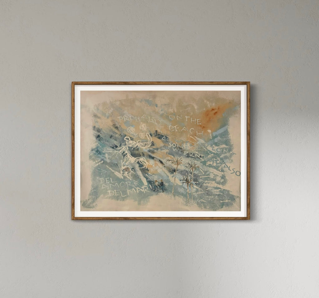 SHE'S PROBABLY ON THE BEACH